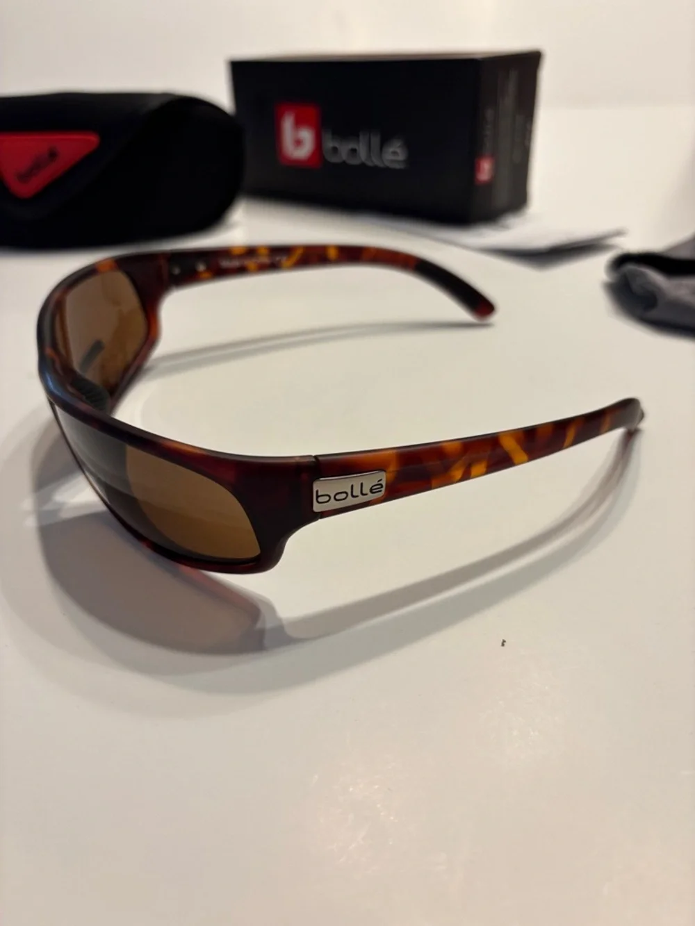bolle Anaconda Tortoise Sunglasses